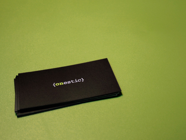 Onestic. Corporative design