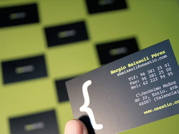 Onestic. Corporative design