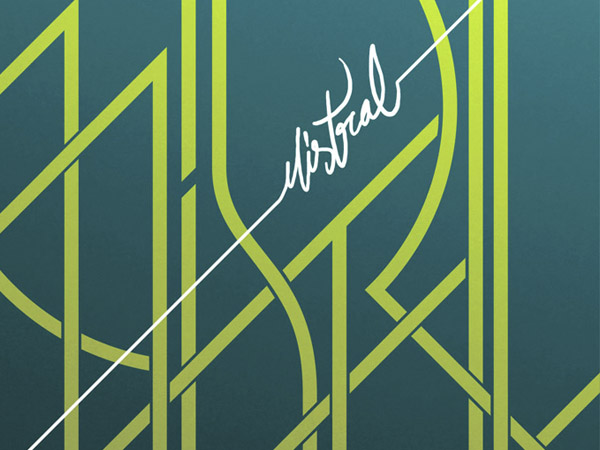 Mistral. Muestrario, elementos corporativos, posters