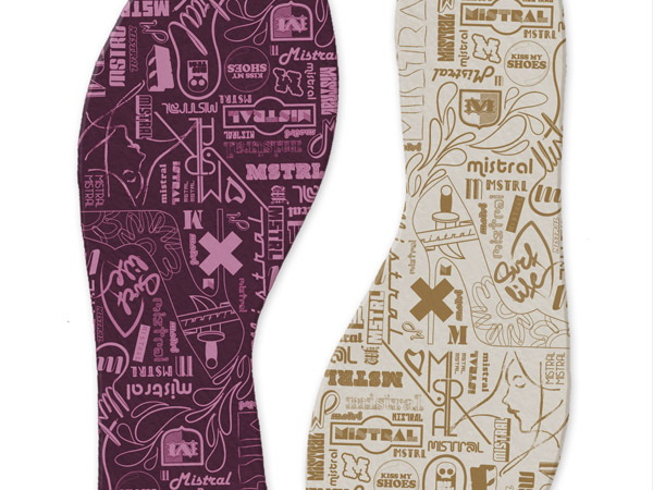 Mistral. Muestrario, elementos corporativos, posters