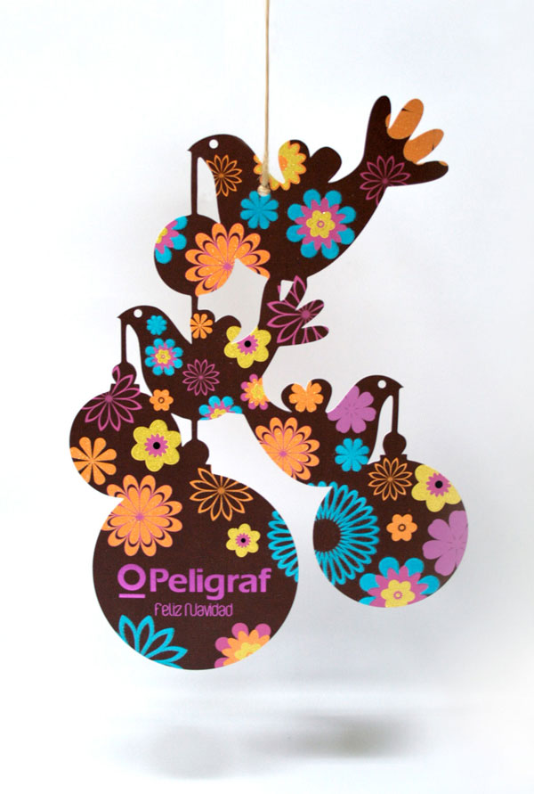 Peligraf. Dise�o y gesti�n postal navidad 08 de la empresa.