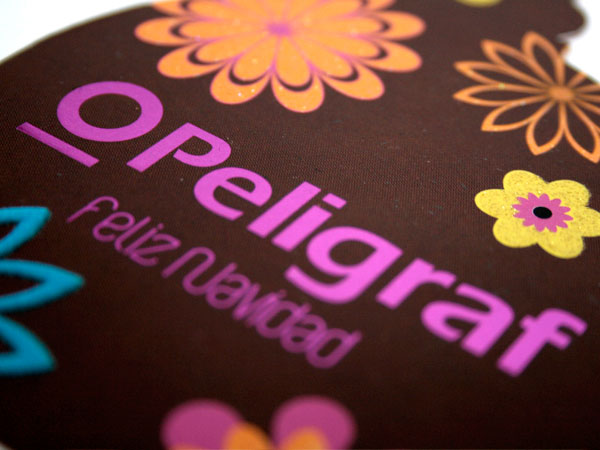 Peligraf. Dise�o y gesti�n postal navidad 08 de la empresa.