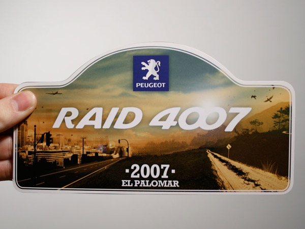 Peugeot Espa�a. Invitacion para presentacion de 4007