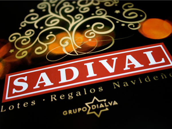 Sadival. Direcci�n fotogr�fica, dise�o y gesti�n de impresi�n