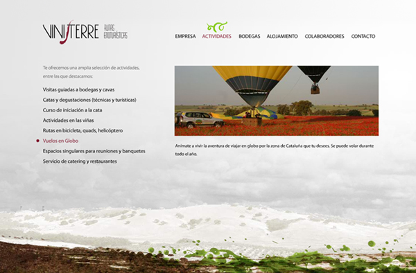 Vinisterre. Web