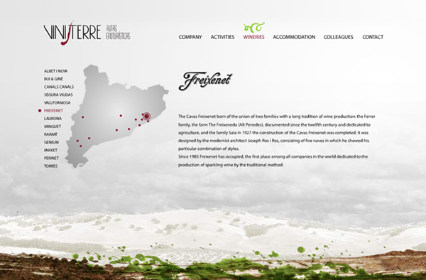 Vinisterre. Web